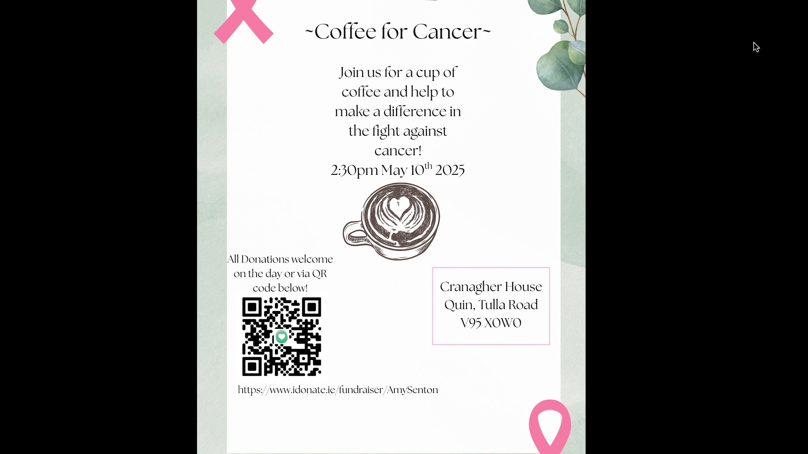 Fundraiser Banner