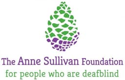 The Anne Sullivan Foundation for people who are deafblind logo