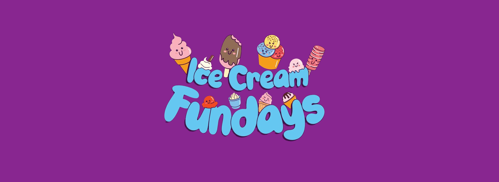 Ice Cream Fundays fundraising white label microsite with custom branding