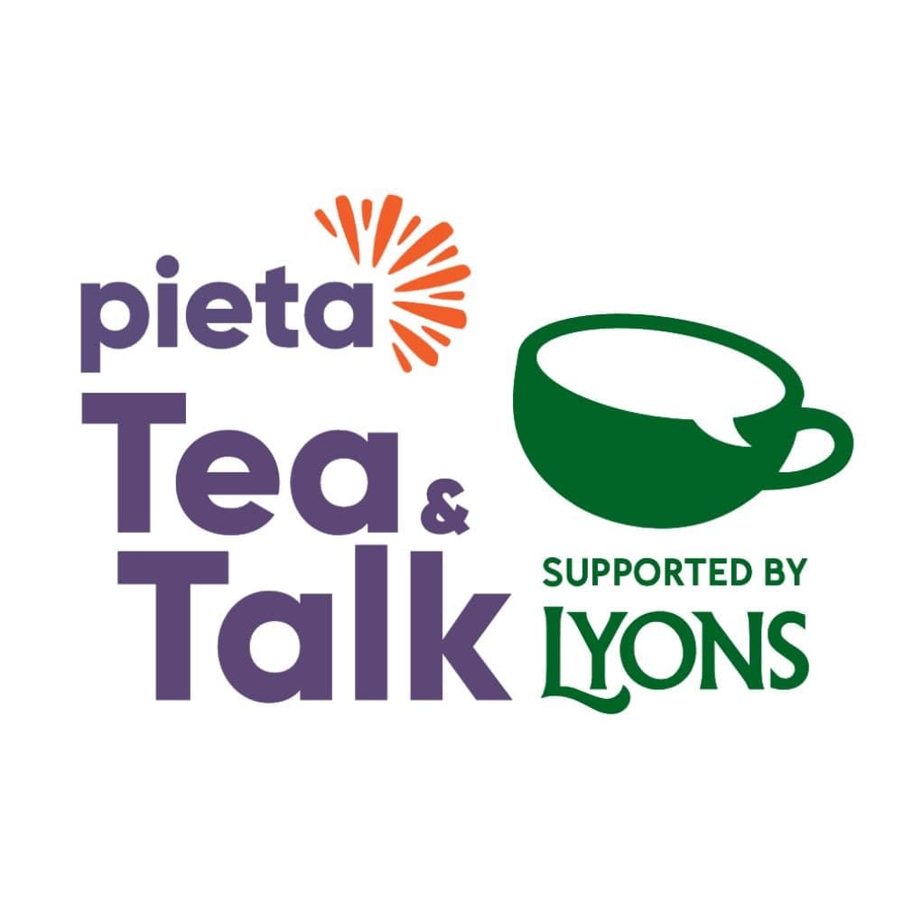 Tea & Talk fundraising white label microsite with custom branding
