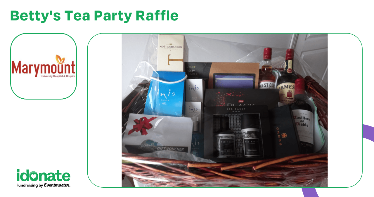 Teacup Raffle Betty's Tea Party Raffle for Marymount University Hospital and Hospice ...
