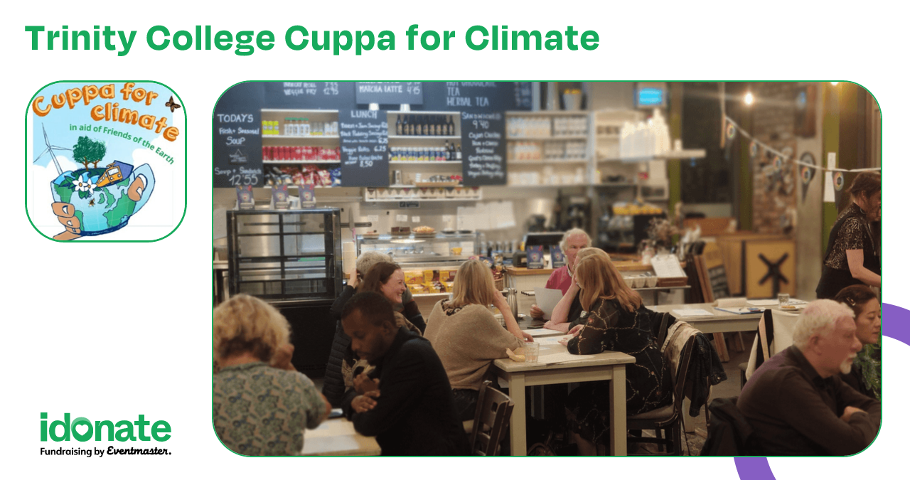 Trinity Climate Support Trinity College Cuppa for Climate on iDonate.ie